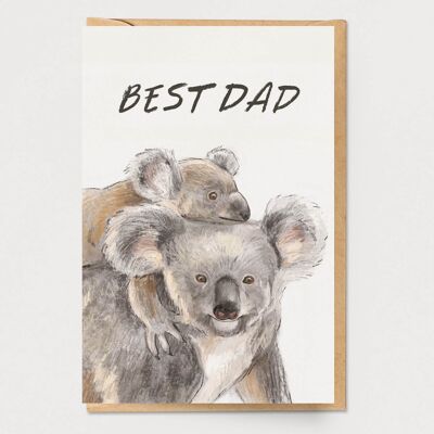 Koala Dad Card