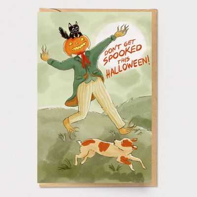 Don't Get Spooked! Halloween Card