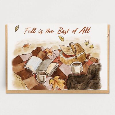 Fall Picnic Card
