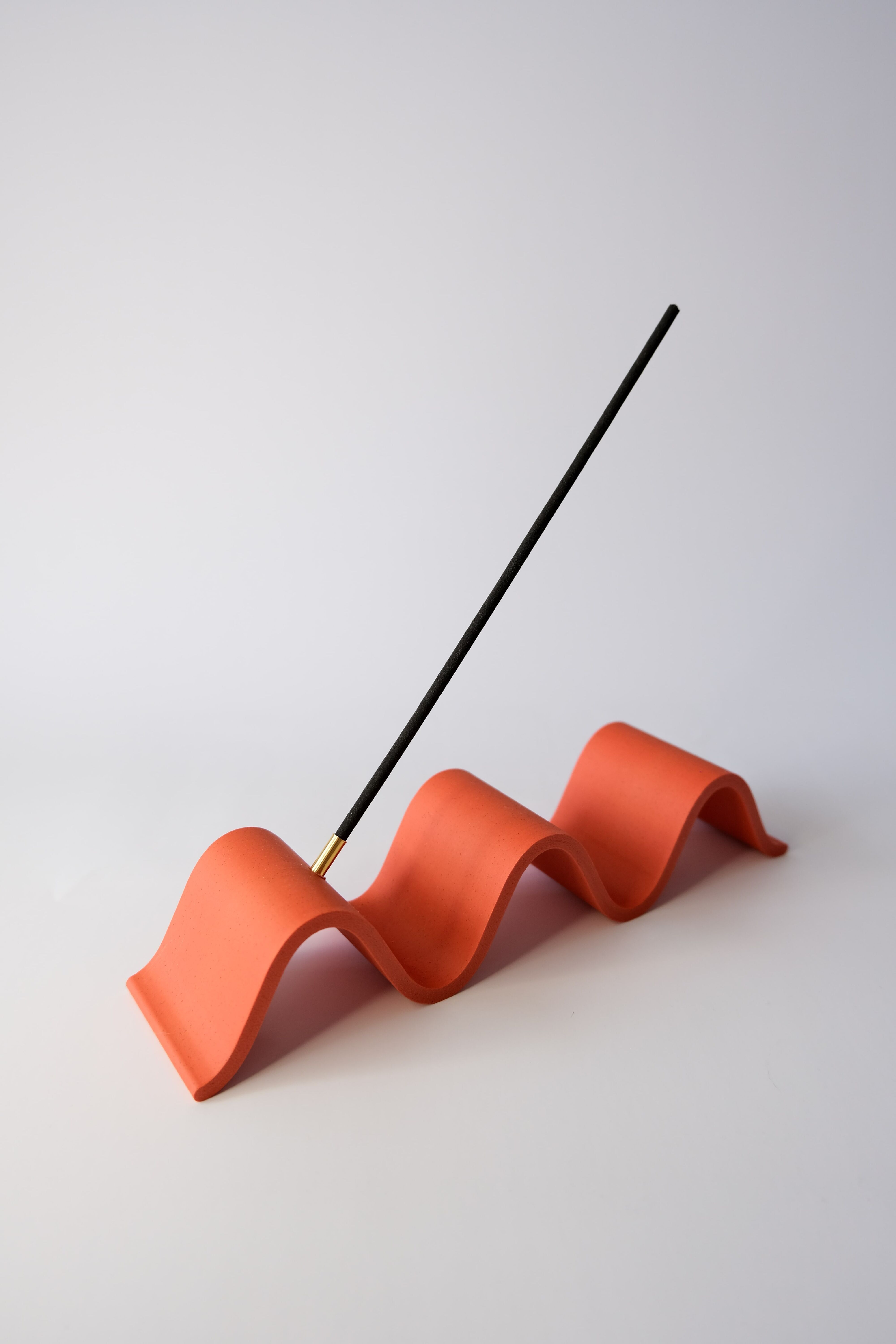 Porta incenso ondulato - 100% Biosourced - Made in France