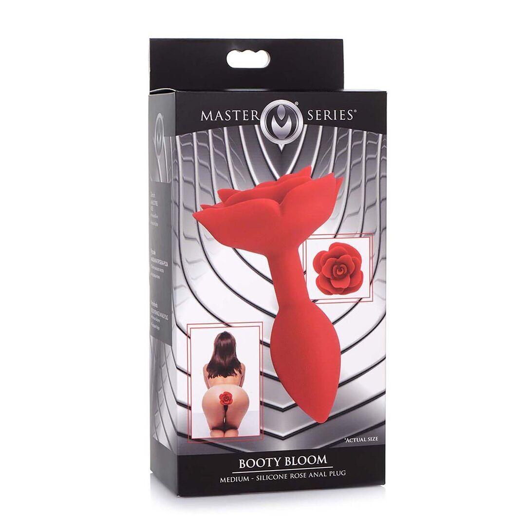 Booty Bloom - Plug anale in silicone rosa - Medio