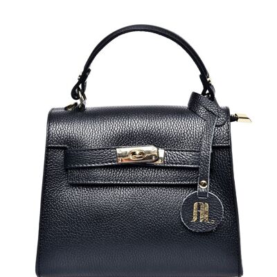 SS25 AL 1849T_NERO_Borsa con manico superiore