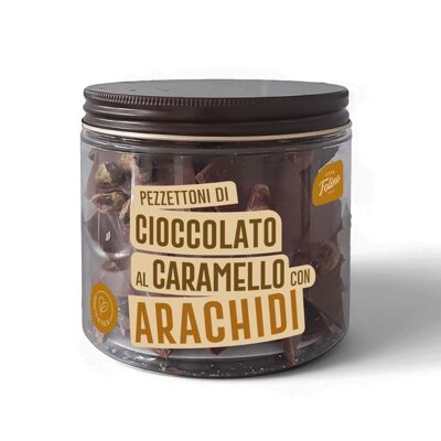 Cioccolato al Caramello a Pezzettoni con Arachidi