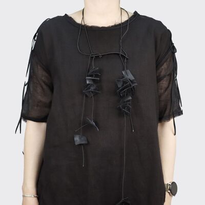 WOMEN NECKLACE A. Mino SS25 black