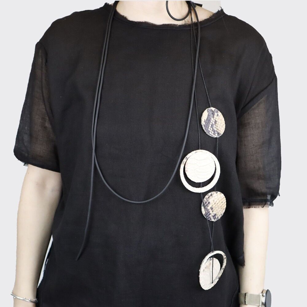 DAMEN-HALSKETTE A.Mis SS25 Braun