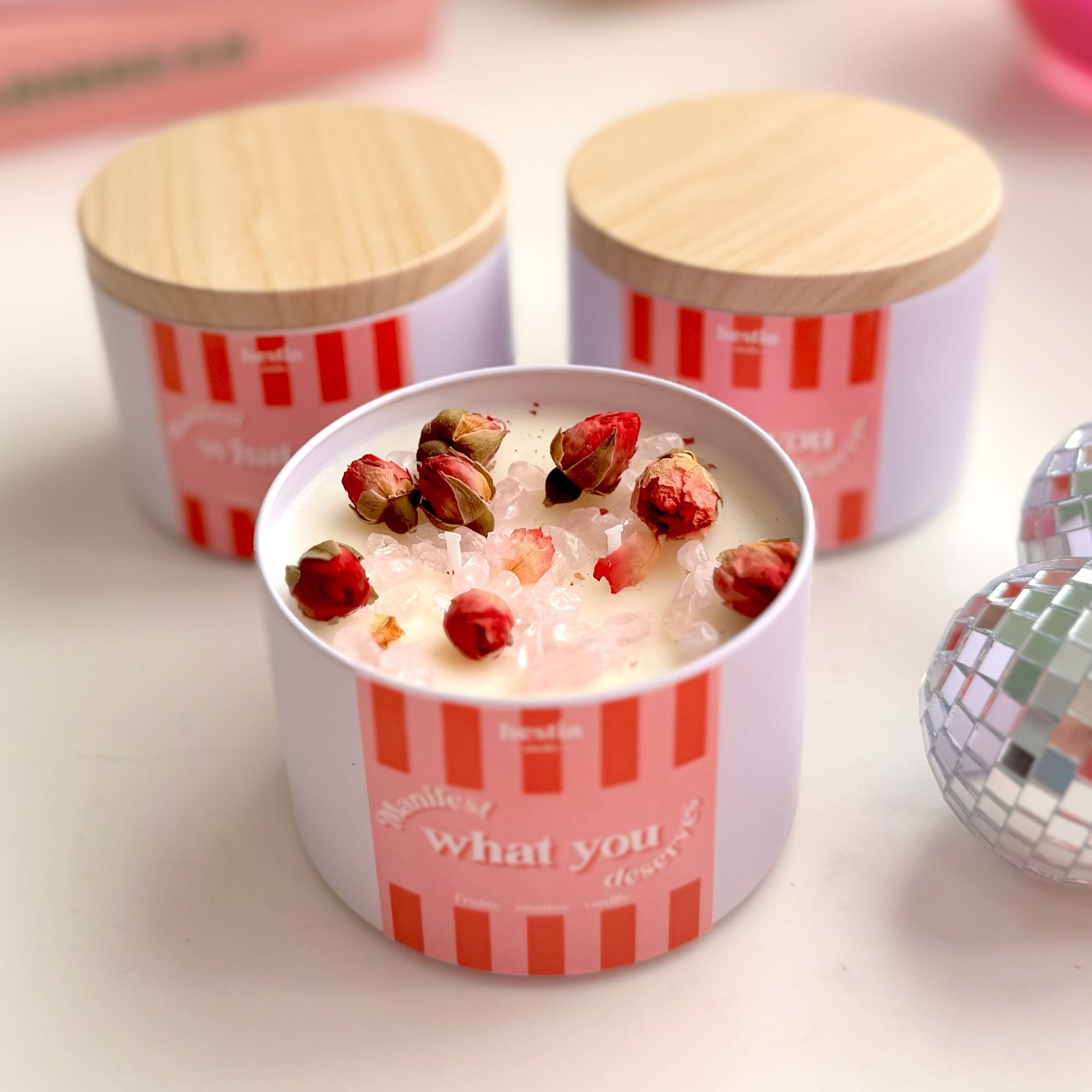 Candela fragola-ananas-vaniglia