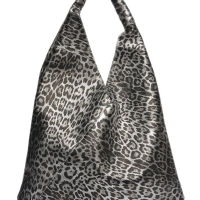 SS25 CF 8158_ARGENTO_Sac hobo