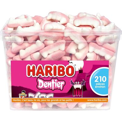 HARIBO - Dentiera - Scatola da 210 caramelle - Caramelle gommose