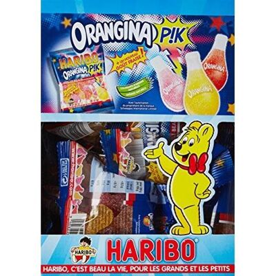 HARIBO - Orangina Pik - Caramelle Gommose - 30 Bustine da 40 g