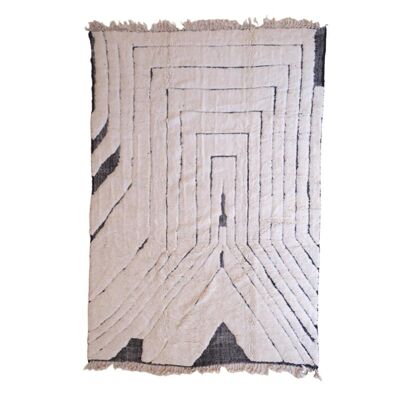 Alfombra bereber marroquí de pura lana 285 x 403 cm