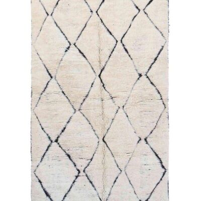 Tapis Berbere marocain pure laine 146 x 265 cm