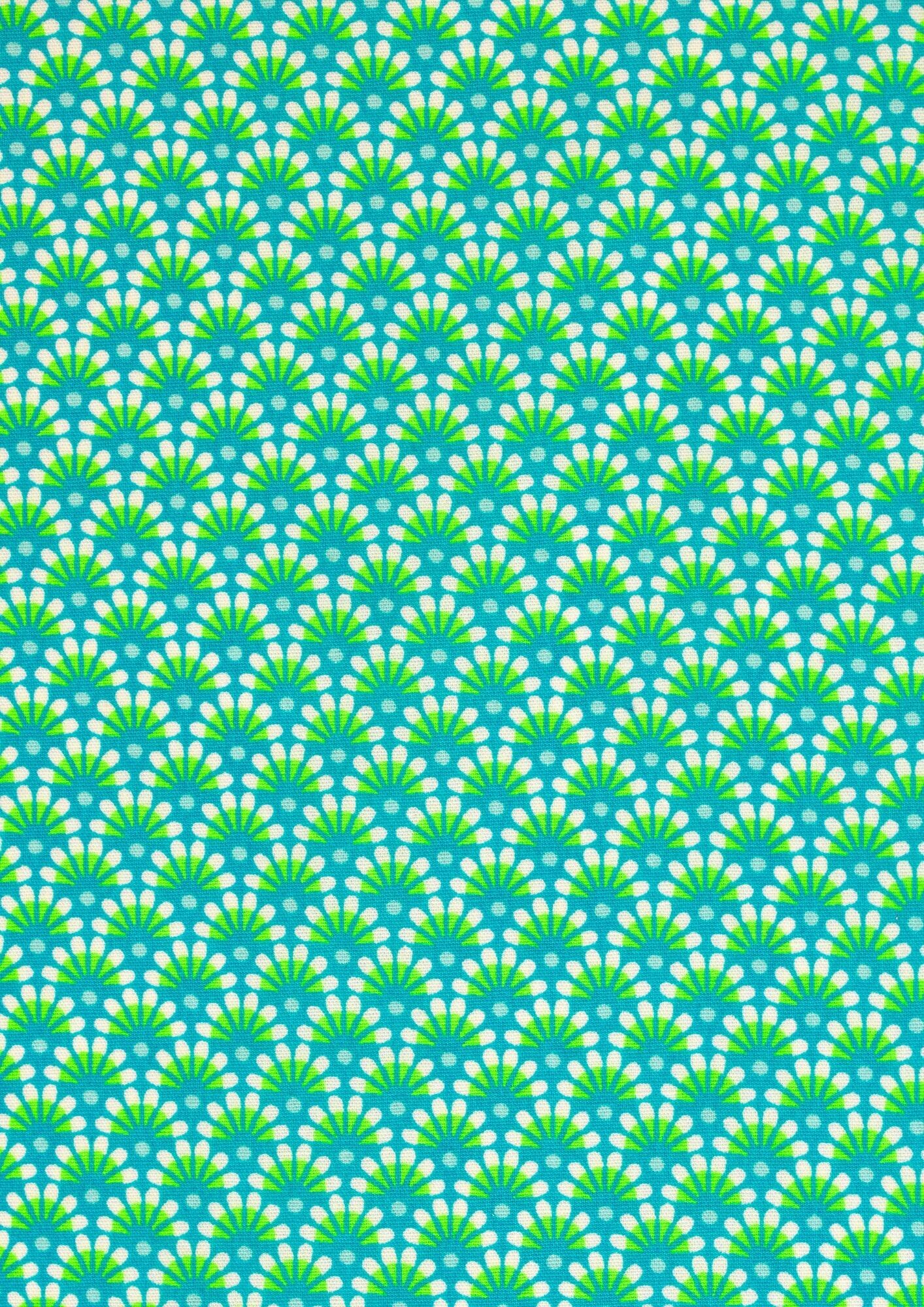 Beschichtete Baumwolle 15m Zazen mint