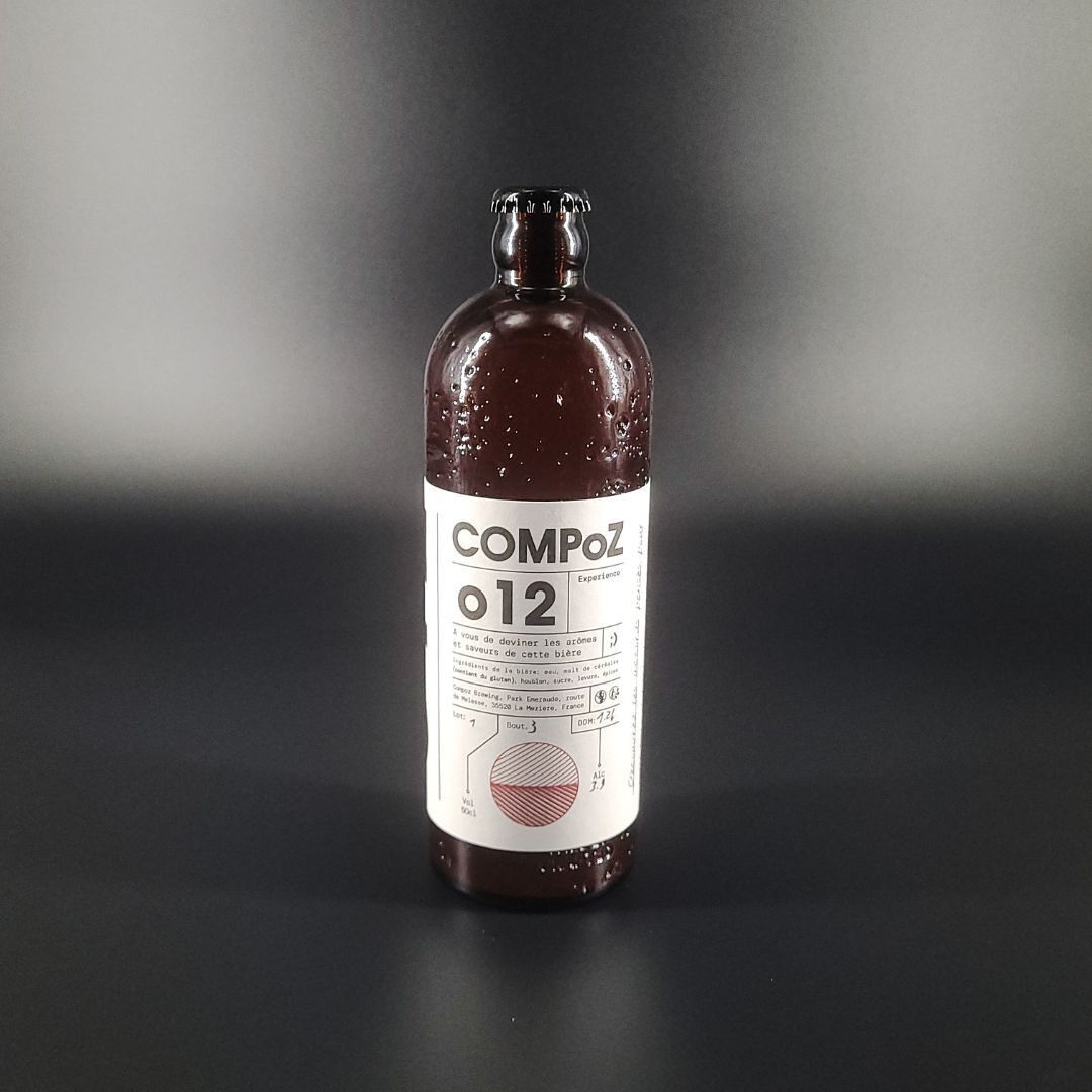 COMPoZ - Haute Couture Biere - Bergamotte Vanille Rose Beere Jasmin - 33cl