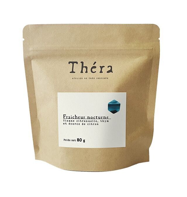 Infusión de limoncillo, tomillo y cáscara de limón: frescor nocturno