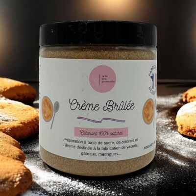 Crème brulée de azúcar aromatizada
