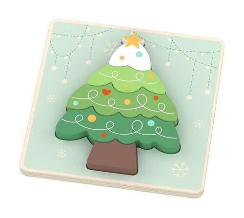 Magni | Christmas puzzle with Christmas tree, FSC 100%