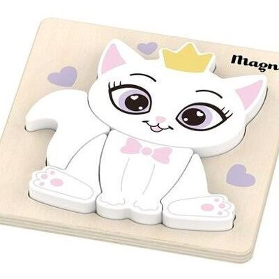 Magni | Puzzle principessa gatto, FSC 100%