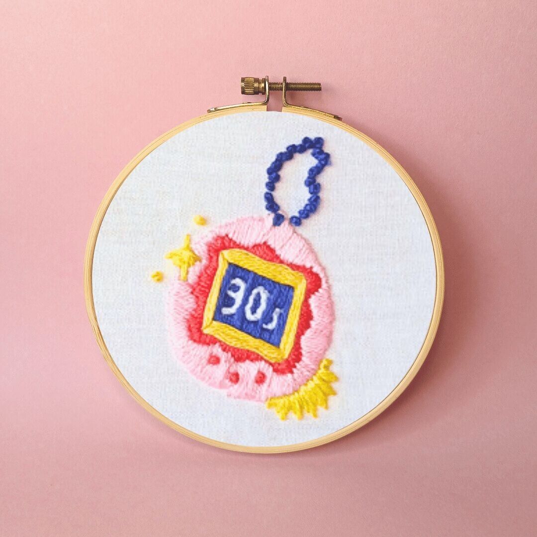 Tamagotchi-Stickset | Moderne Muster der 90er | Von Limistic | 4x5 cm | Mittelstufe