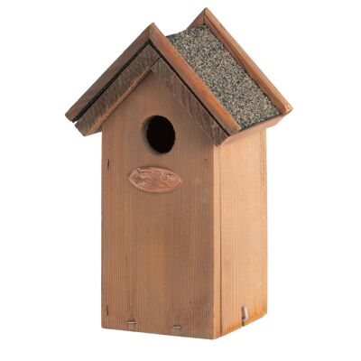 Birdhouse - Wren | ↑ 21.5cm | Nest box | Pinewood with Bitumen roof