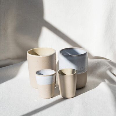 Set di tazze miste - gres EDDA - Set di stoviglie - Gres - Prodotto in Portogallo - Cresciuto nelle Alpi