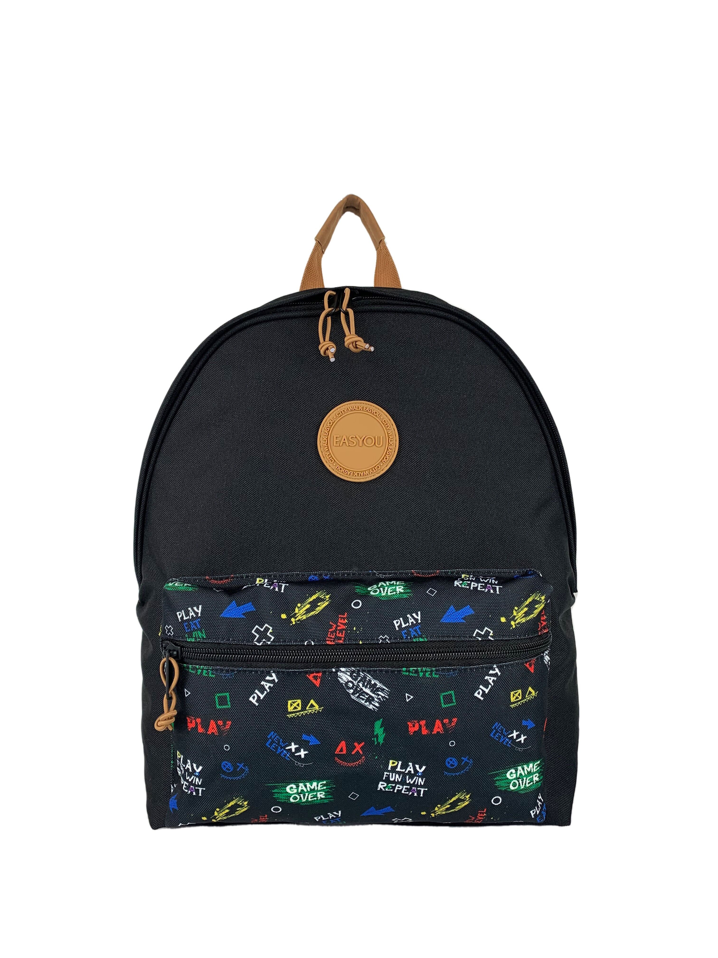 EASYOU - Zaino Berlin - materiale riciclato - taglia M