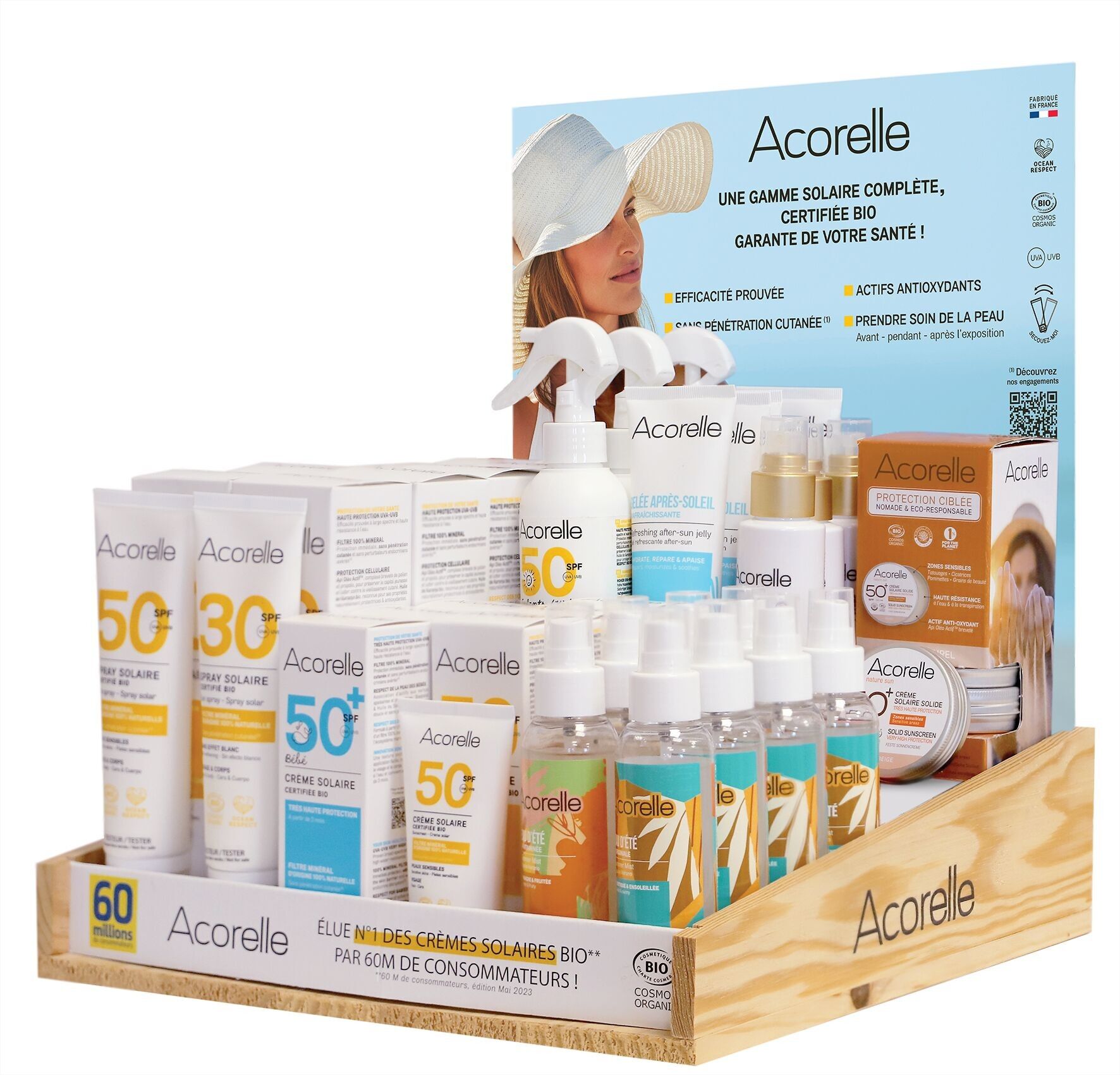 Solar Wood Counter POS Pack