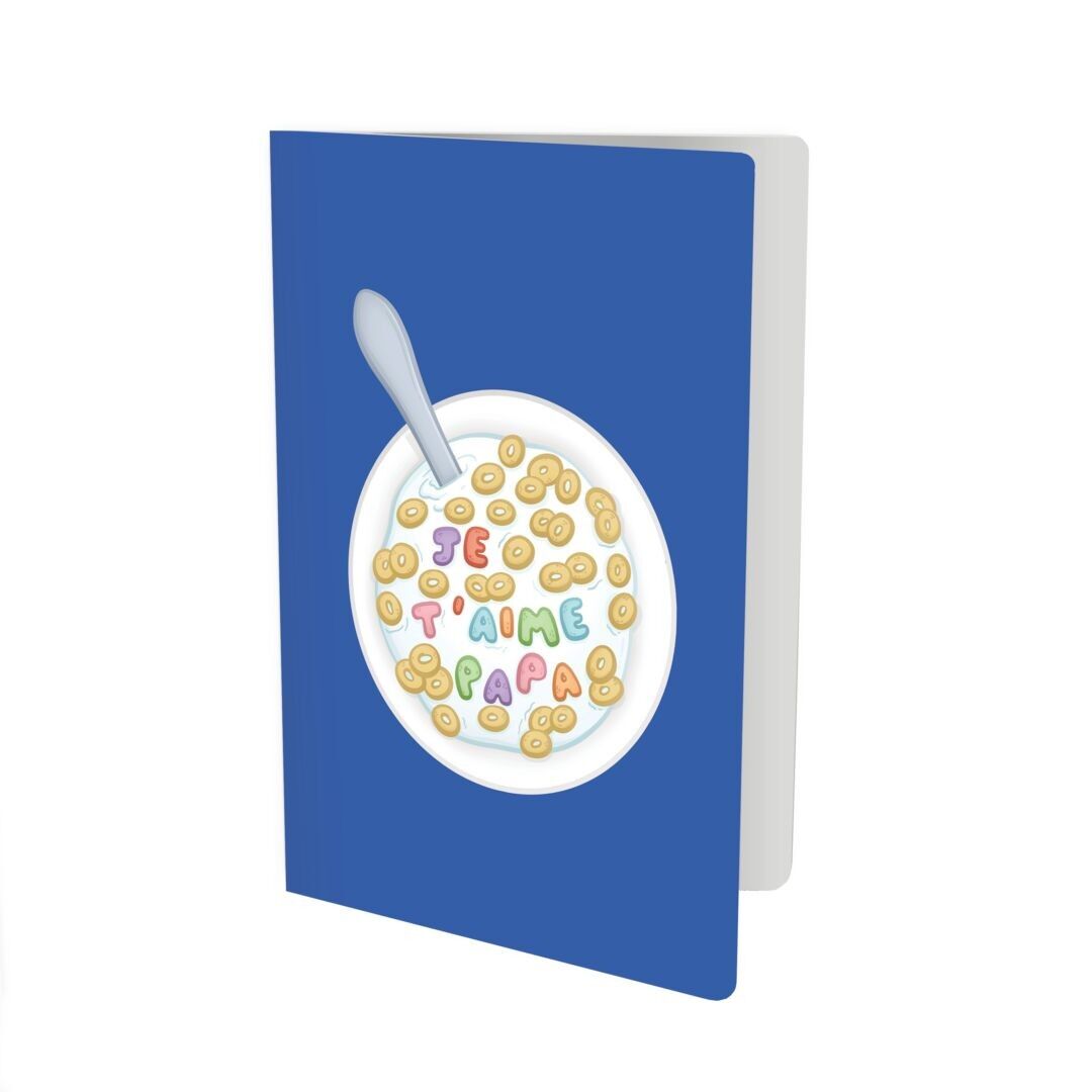 Grußkarte – Papa, ich liebe dich