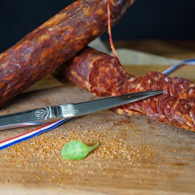Salchicha de cerdo negra con chorizo - unos 300g