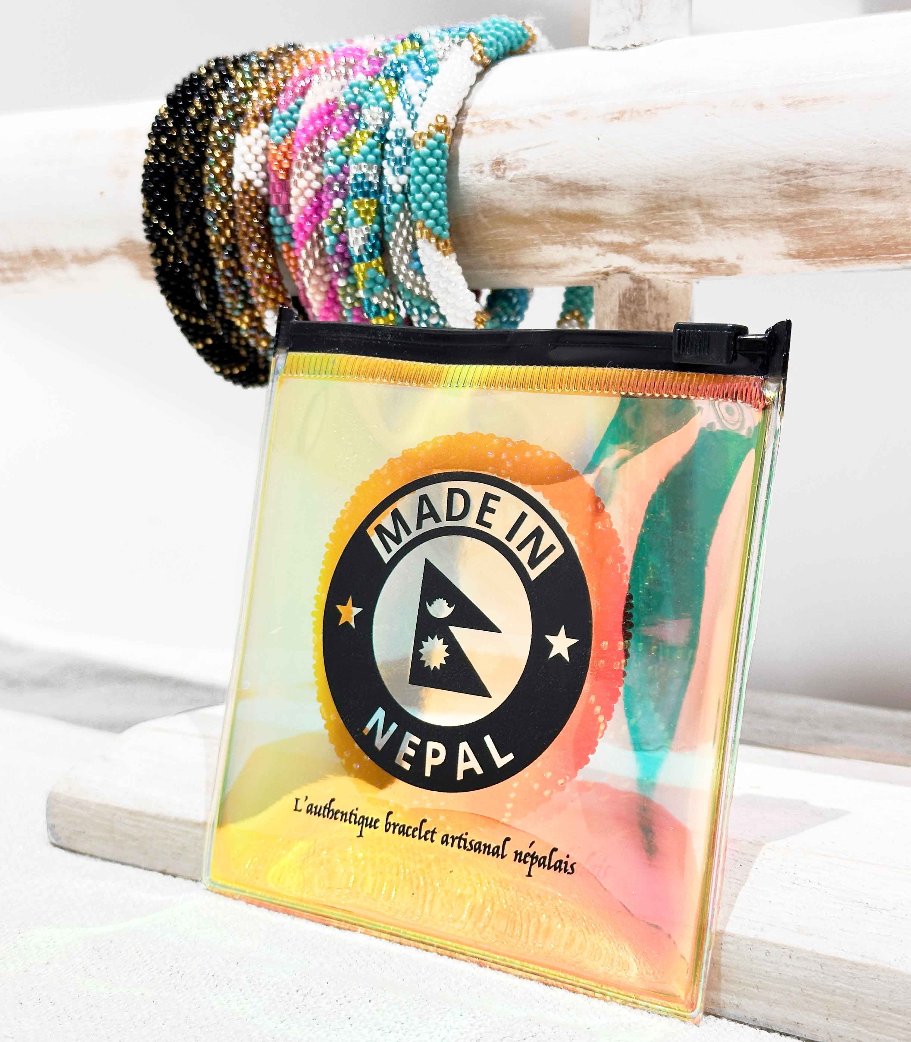 Sacchetto portagioie olografico - nepalese