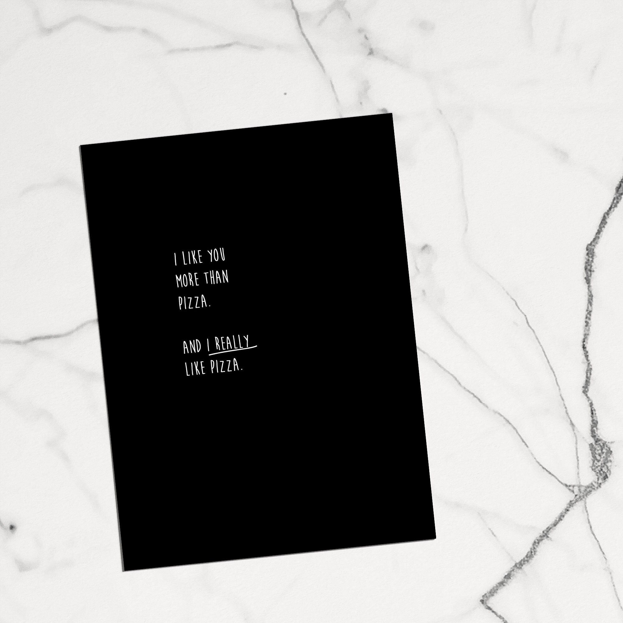 Mi piaci più della pizza