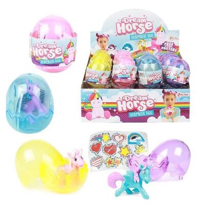 Oeuf surprise Licorne+stickers (E=24)