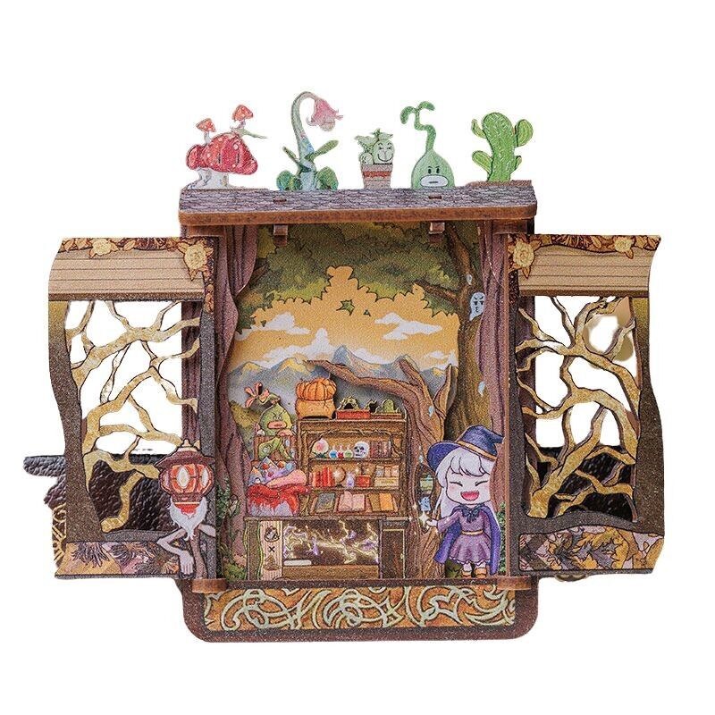 Puzzle del negozio di magia | Decorazione puzzle | Puzzle fai da te | Puzzle creativo | Regalo puzzle | Puzzle individuale | Gioco di puzzle | Progettazione di puzzle | puzzle decorativo