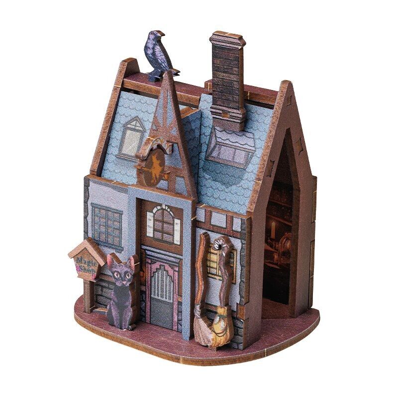 Puzzle del negozio di magia | Decorazione puzzle | Puzzle fai da te | Puzzle creativo | Regalo puzzle | Puzzle individuale | Gioco di puzzle | Progettazione di puzzle | puzzle decorativo