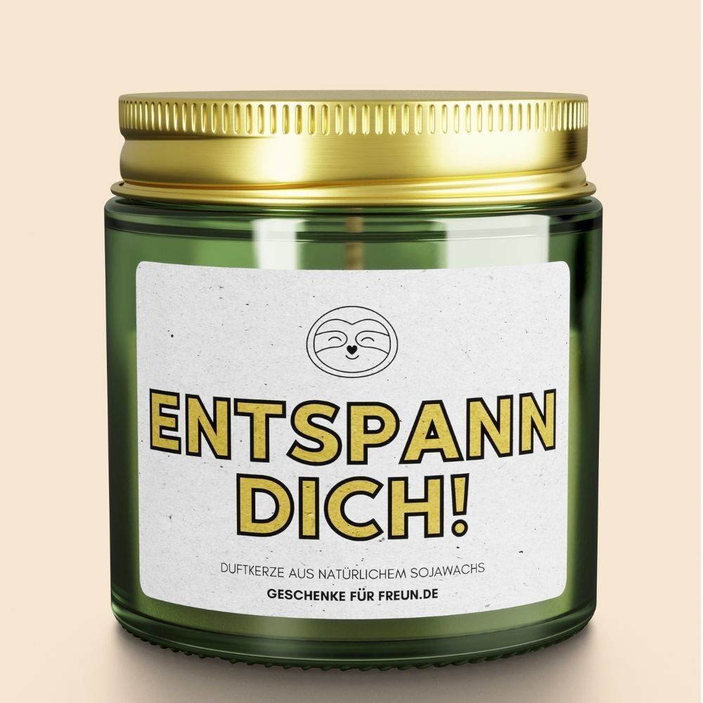 Duftkerze ENTSPANN DICH!