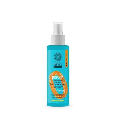 Siero riparatore alla cheratina 20 in 1 con olivello spinoso per capelli secchi e danneggiati 200 ml