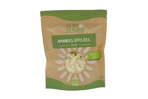 Gehackte Mandeln – Bio – 120 g