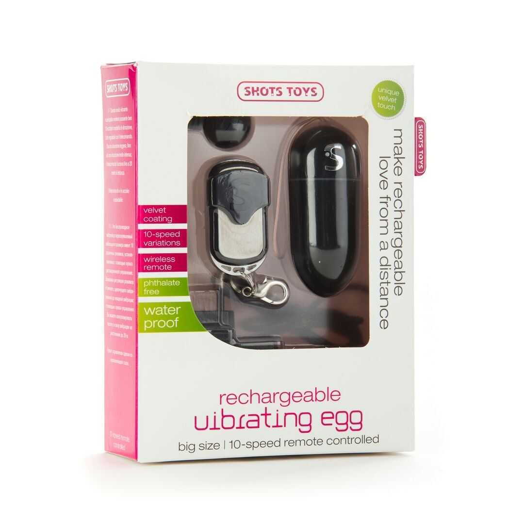 Wiederaufladbares vibrierendes Ei