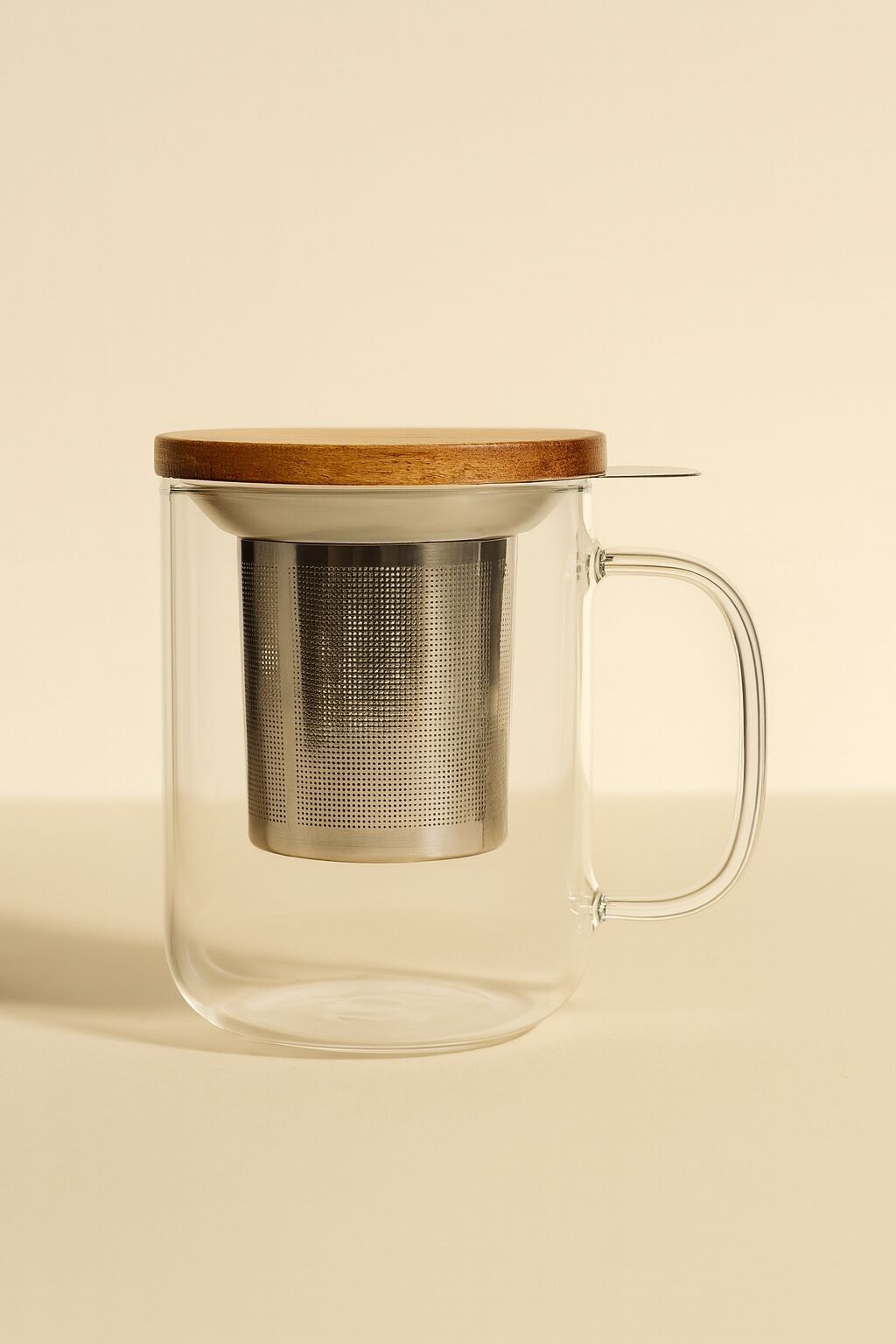 Tisanière en verre borosilicate 450ml GUSTAVE