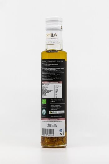 PROMO -10% - Huile d'olive Bio Critida infusée AIL 2
