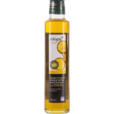 PROMO -10% - LEMON infused organic olive oil