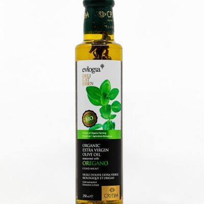 PROMO -10% - Huile d'olive Bio infusée ORIGAN