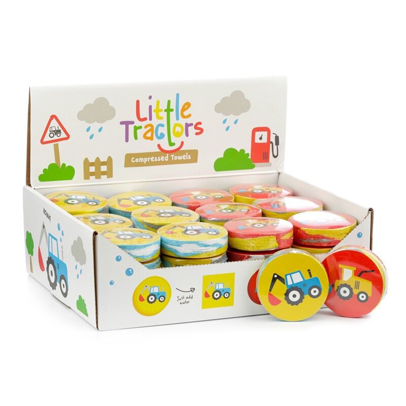 Asciugamano da viaggio compresso Little Tractors