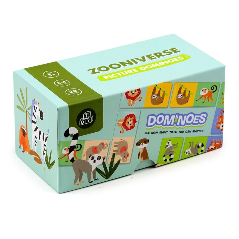 Set domino per bambini Zooniverse