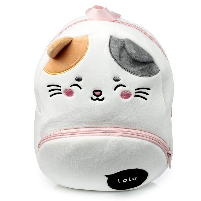 Adoramals Pets Lola the Cat Zaino in peluche