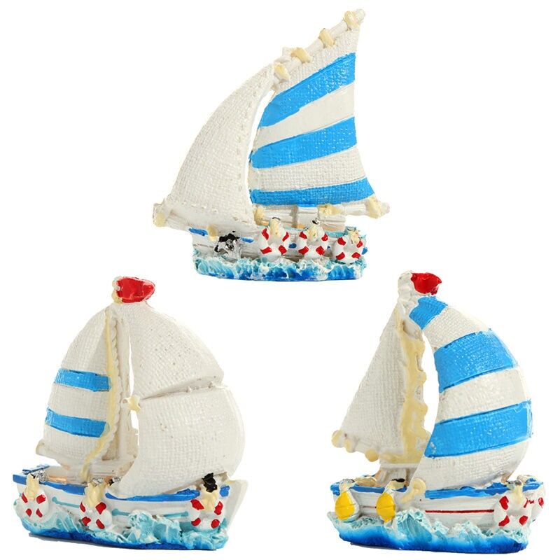 Seaside Souvenir Sail Boat