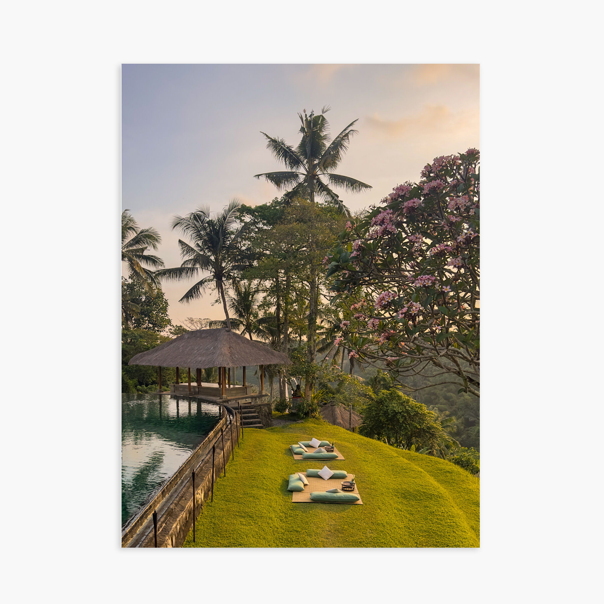 POSTER 30X40 CM - Bereit für den Sonnenuntergang