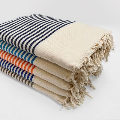 Fouta piatto a nido d'ape Yadara
