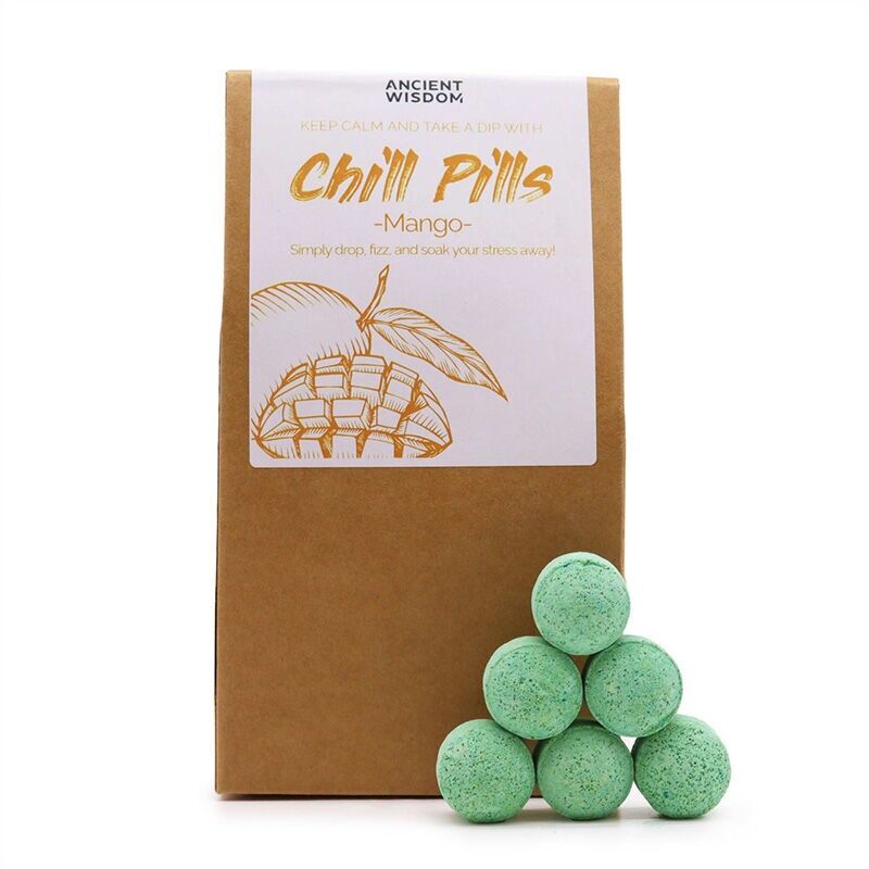 Mango Bath Fizz Chill Pill Gift Pack