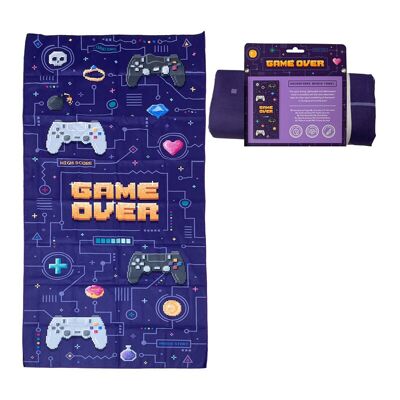 Serviette de plage en microfibre Game Over