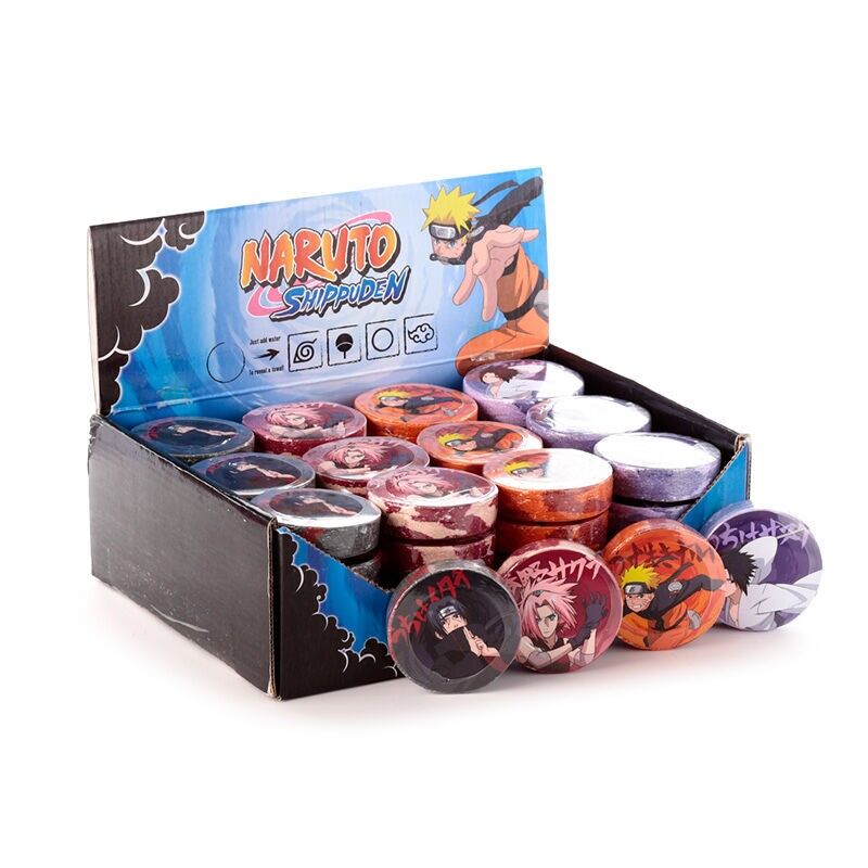 Komprimiertes Naruto-Reisehandtuch